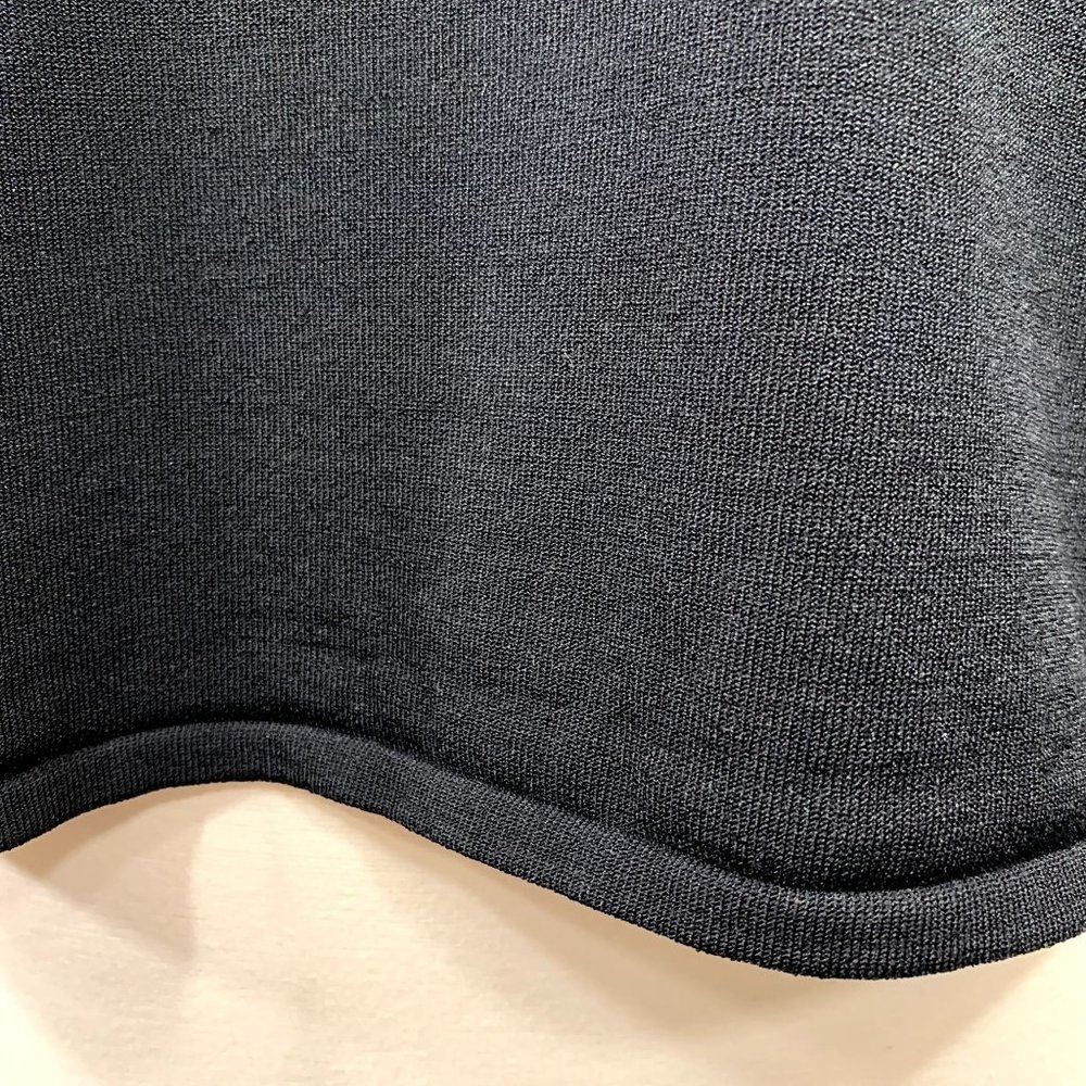 Milly Black Flutter Sleeve Tank Blouse - Picture 8 of 11